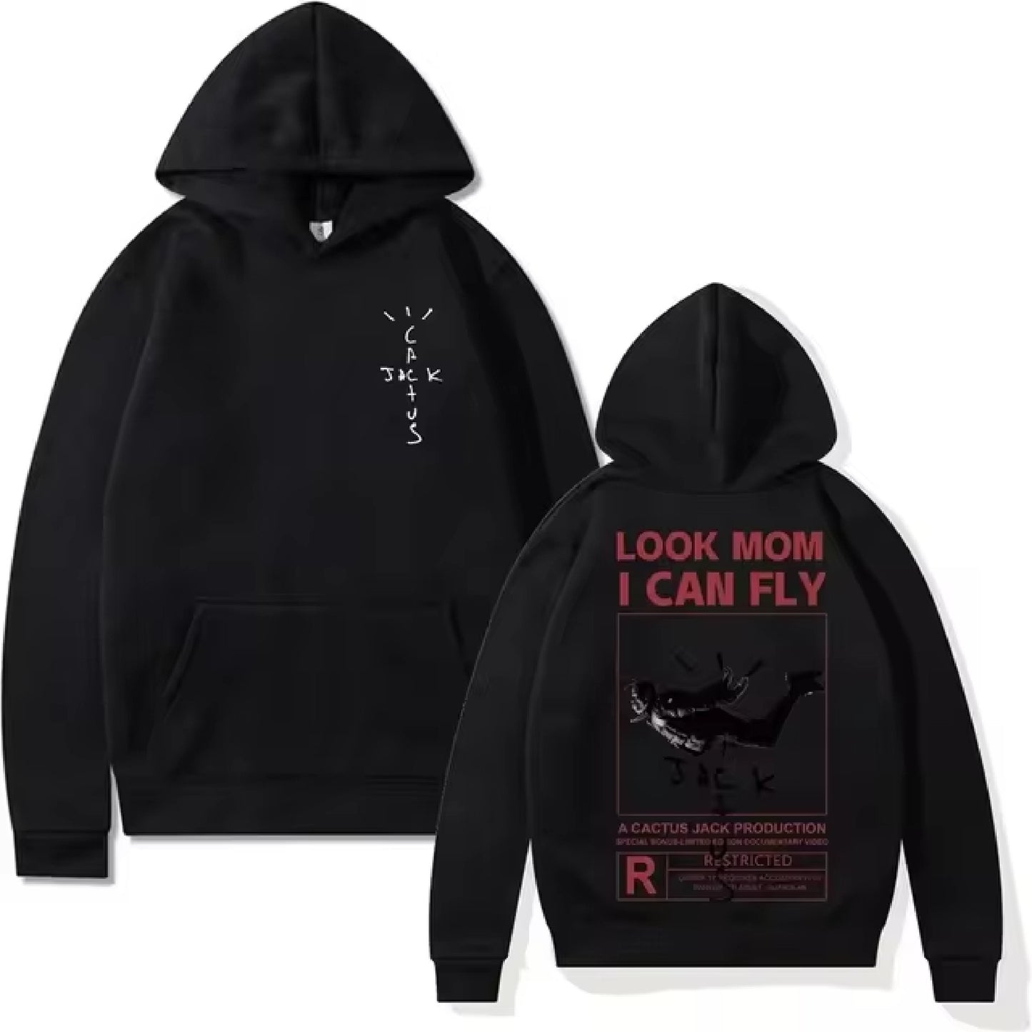 Cactus Jack Look Mom I Can Fly Hoodie